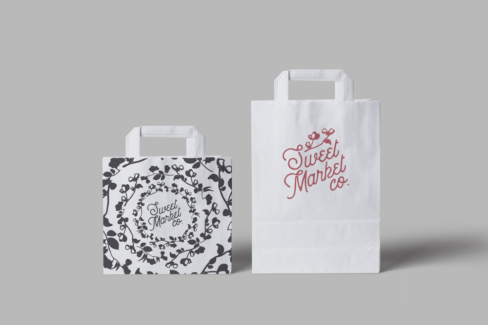 Logo and product design for a gourmet small batch bakery